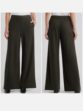 NEW Rag & Bone Melanie Japanese Wool Pants Army Green Large
